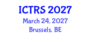 International Conference on Theology and Religious Studies (ICTRS) March 24, 2027 - Brussels, Belgium International Conference on Theology and Religious Studies (ICTRS) March 24, 2027 - Brussels, Belgium