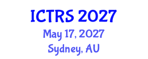 International Conference on Theology and Religious Studies (ICTRS) May 17, 2027 - Sydney, Australia International Conference on Theology and Religious Studies (ICTRS) May 17, 2027 - Sydney, Australia