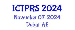 International Conference on Theology, Philosophy, and Religious Studies (ICTPRS) November 07, 2024 - Dubai, United Arab Emirates