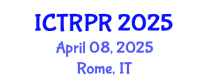 International Conference on Theology, Religion and Philosophy of Religion (ICTRPR) April 08, 2025 - Rome, Italy