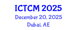 International Conference on Theoretical and Computational Mechanics (ICTCM) December 20, 2025 - Dubai, United Arab Emirates