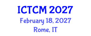 International Conference on Theoretical and Computational Mechanics (ICTCM) February 18, 2027 - Rome, Italy International Conference on Theoretical and Computational Mechanics (ICTCM) February 18, 2027 - Rome, Italy