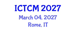 International Conference on Theoretical and Computational Mechanics (ICTCM) March 04, 2027 - Rome, Italy International Conference on Theoretical and Computational Mechanics (ICTCM) March 04, 2027 - Rome, Italy