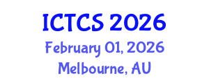 International Conference on Theoretical and Computational Seismology (ICTCS) February 01, 2026 - Melbourne, Australia