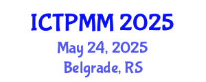 International Conference on Theoretical Physics and Mathematical Models (ICTPMM) May 24, 2025 - Belgrade, Serbia