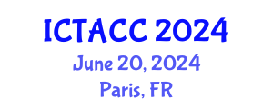 International Conference on Theory and Applications of Computational Chemistry (ICTACC) June 20, 2024 - Paris, France