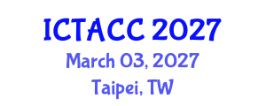 International Conference on Theory and Applications of Computational Chemistry (ICTACC) March 03, 2027 - Taipei, Taiwan International Conference on Theory and Applications of Computational Chemistry (ICTACC) March 03, 2027 - Taipei, Taiwan