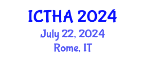 International Conference on Theory and History of Architecture (ICTHA) July 22, 2024 - Rome, Italy