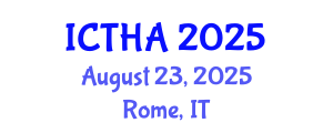 International Conference on Theory and History of Architecture (ICTHA) August 23, 2025 - Rome, Italy
