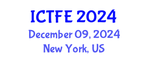 International Conference on Thermal and Fluids Engineering (ICTFE) December 09, 2024 - New York, United States