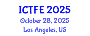 International Conference on Thermal and Fluids Engineering (ICTFE) October 28, 2025 - Los Angeles, United States