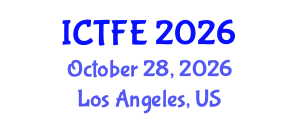 International Conference on Thermal and Fluids Engineering (ICTFE) October 28, 2026 - Los Angeles, United States