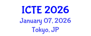 International Conference on Thermal Engineering (ICTE) January 07, 2026 - Tokyo, Japan