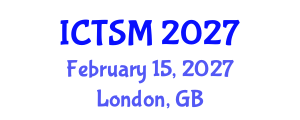 International Conference on Thermodynamics and Statistical Mechanics (ICTSM) February 15, 2027 - London, United Kingdom International Conference on Thermodynamics and Statistical Mechanics (ICTSM) February 15, 2027 - London, United Kingdom