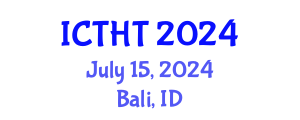 International Conference on Thermophysics and Heat Transfer (ICTHT) July 15, 2024 - Bali, Indonesia