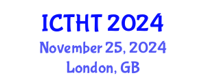 International Conference on Thermophysics and Heat Transfer (ICTHT) November 25, 2024 - London, United Kingdom