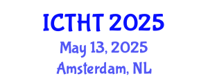 International Conference on Thermophysics and Heat Transfer (ICTHT) May 13, 2025 - Amsterdam, Netherlands