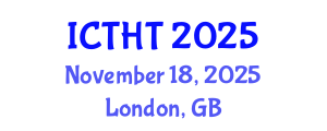 International Conference on Thermophysics and Heat Transfer (ICTHT) November 18, 2025 - London, United Kingdom