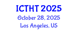 International Conference on Thermophysics and Heat Transfer (ICTHT) October 28, 2025 - Los Angeles, United States