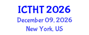 International Conference on Thermophysics and Heat Transfer (ICTHT) December 09, 2026 - New York, United States International Conference on Thermophysics and Heat Transfer (ICTHT) December 09, 2026 - New York, United States