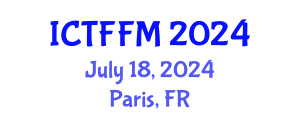 International Conference on Thin Films and Functional Materials (ICTFFM) July 18, 2024 - Paris, France