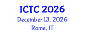 International Conference on Timber Constructions (ICTC) December 13, 2026 - Rome, Italy International Conference on Timber Constructions (ICTC) December 13, 2026 - Rome, Italy