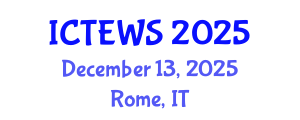 International Conference on Timber Engineering and Wood Science (ICTEWS) December 13, 2025 - Rome, Italy
