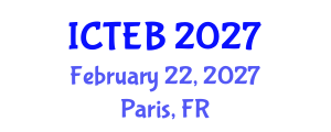 International Conference on Tissue Engineering and Biomaterials (ICTEB) February 22, 2027 - Paris, France International Conference on Tissue Engineering and Biomaterials (ICTEB) February 22, 2027 - Paris, France