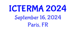 International Conference on Tissue Engineering and Regenerative Medicine Applications (ICTERMA) September 16, 2024 - Paris, France