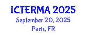 International Conference on Tissue Engineering and Regenerative Medicine Applications (ICTERMA) September 20, 2025 - Paris, France