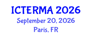 International Conference on Tissue Engineering and Regenerative Medicine Applications (ICTERMA) September 20, 2026 - Paris, France