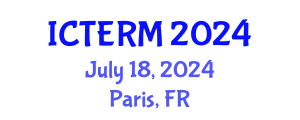 International Conference on Tissue Engineering and Regenerative Medicine (ICTERM) July 18, 2024 - Paris, France
