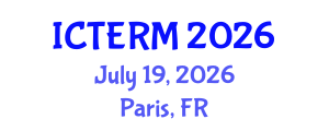 International Conference on Tissue Engineering and Regenerative Medicine (ICTERM) July 19, 2026 - Paris, France