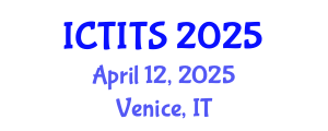 International Conference on Topological Insulators and Topological Superconductors (ICTITS) April 12, 2025 - Venice, Italy