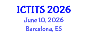 International Conference on Topological Insulators and Topological Superconductors (ICTITS) June 10, 2026 - Barcelona, Spain