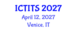 International Conference on Topological Insulators and Topological Superconductors (ICTITS) April 12, 2027 - Venice, Italy