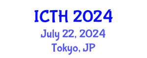 International Conference on Tourism and Hospitality (ICTH) July 22, 2024 - Tokyo, Japan