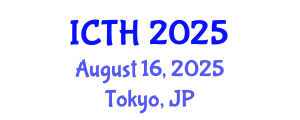 International Conference on Tourism and Hospitality (ICTH) August 16, 2025 - Tokyo, Japan