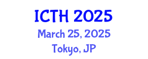 International Conference on Tourism and Hospitality (ICTH) March 25, 2025 - Tokyo, Japan