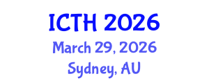 International Conference on Tourism and Hospitality (ICTH) March 29, 2026 - Sydney, Australia