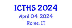 International Conference on Tourism and Hospitality Studies (ICTHS) April 04, 2024 - Rome, Italy