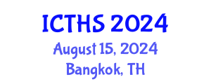 International Conference on Tourism and Hospitality Studies (ICTHS) August 15, 2024 - Bangkok, Thailand