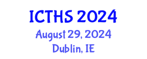 International Conference on Tourism and Hospitality Studies (ICTHS) August 29, 2024 - Dublin, Ireland