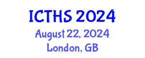 International Conference on Tourism and Hospitality Studies (ICTHS) August 22, 2024 - London, United Kingdom