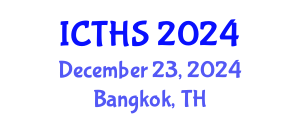 International Conference on Tourism and Hospitality Studies (ICTHS) December 23, 2024 - Bangkok, Thailand