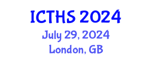 International Conference on Tourism and Hospitality Studies (ICTHS) July 29, 2024 - London, United Kingdom