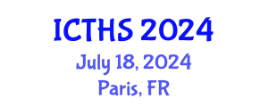 International Conference on Tourism and Hospitality Studies (ICTHS) July 18, 2024 - Paris, France