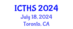 International Conference on Tourism and Hospitality Studies (ICTHS) July 18, 2024 - Toronto, Canada