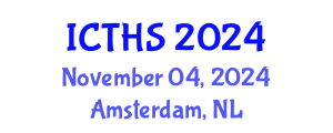 International Conference on Tourism and Hospitality Studies (ICTHS) November 04, 2024 - Amsterdam, Netherlands