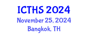 International Conference on Tourism and Hospitality Studies (ICTHS) November 25, 2024 - Bangkok, Thailand